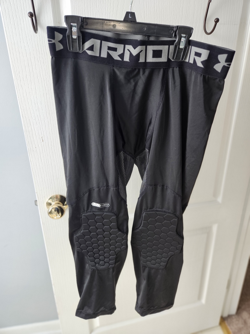 Under Armour Mens Black Padded Compressions
